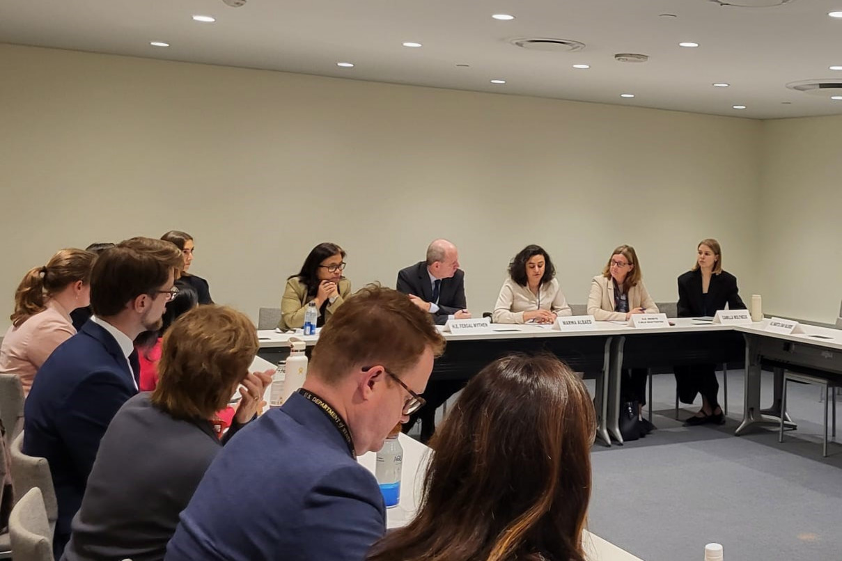 Marwa auf einem Side-Event